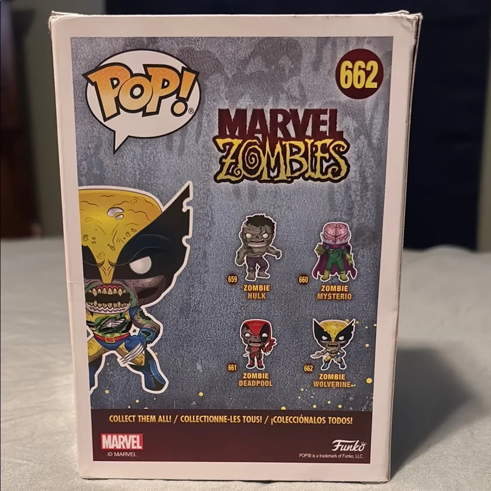 Marvel Zombies Pop! Yellow and Black Zombie Wolverine